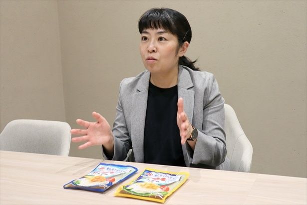 味の素株式会社コンシューマーフーズ事業部の上丸茉莉花さん