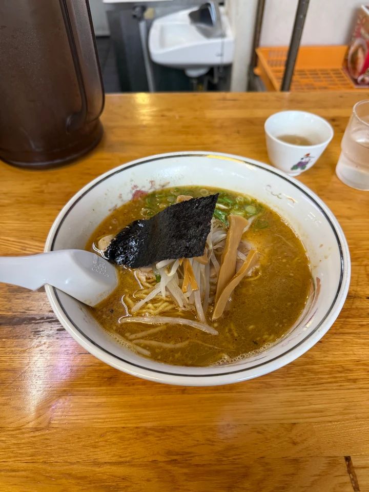 諏訪名物のハルピンラーメン