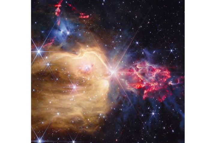 ウェッブ望遠鏡、3300光年先の「星のゆりかご」の撮影に成功