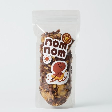 心と体に優しいおやつブランド「nom nom」誕生！第1弾はザクザク食感のグラノーラ3種