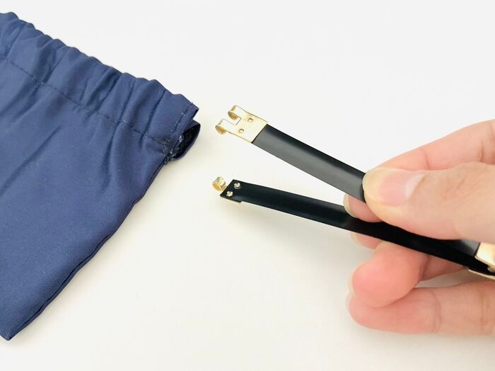 SNSで話題【セリア】のパーツで手持ちの巾着袋がバージョンアップ♡「紐を抜いて取り替えるだけ」「見違えました」