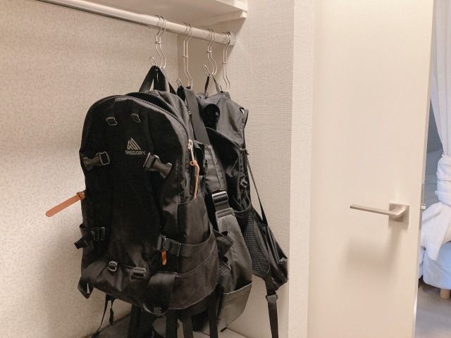 バックの片付け