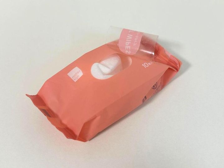 画像1: 乾いたウェットティッシュを発見