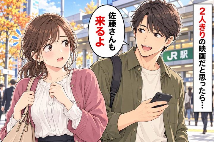 「佐藤さんも来るよ」２人きりのデートだと思って気合いを入れていたのに…。私が帰宅後に彼に送ったLINE