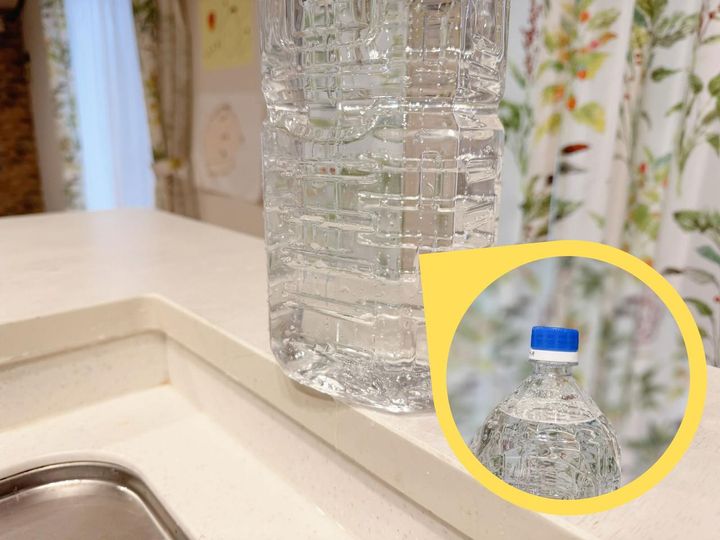 画像4: ペットボトルで簡易水栓を作る方法①