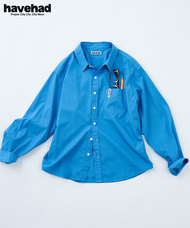 画像: 「ヴィンテージライクカラーシャツ」￥8,998 出典：フリークス ストア