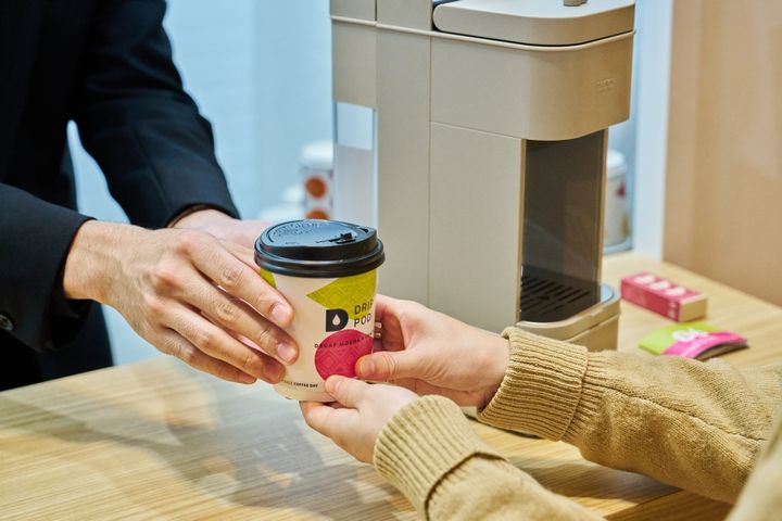 東京ミッドタウン日比谷の期間限定「UCCカプセル珈琲店」