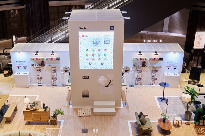 東京ミッドタウン日比谷の期間限定「UCCカプセル珈琲店」