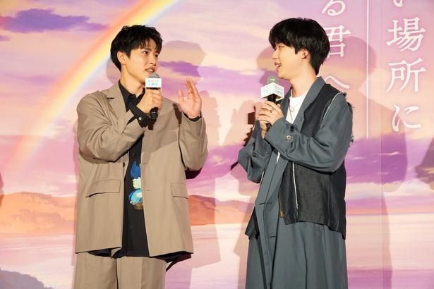 ツーカーの仲という2人！