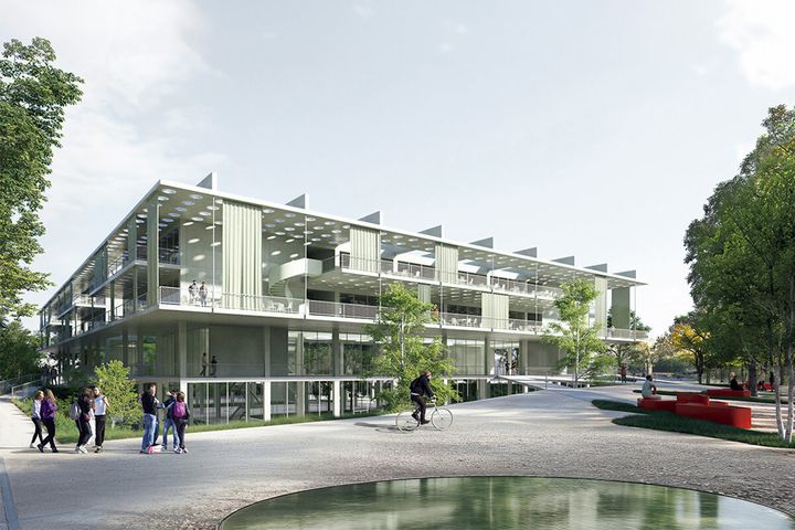 〈アルフレード・フェラーリ職業学校〉のCG画像