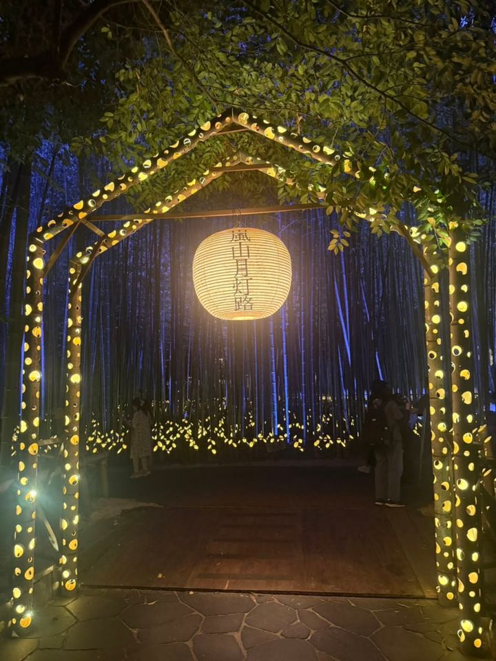 嵐山月灯路