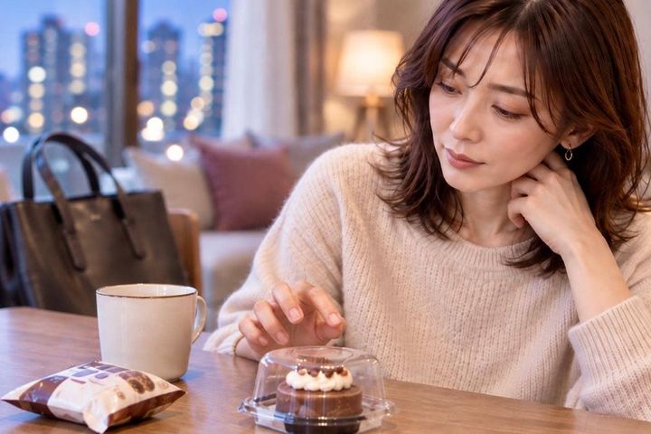 【４ヶ月で−３kg】その“ご褒美”、日課になってない？ダイエット成功者がやめた３つの食べ方