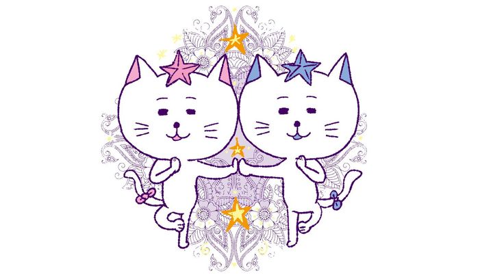 双子座／Illustration by Nanayo Suzuki