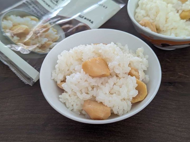 無印良品 炊き込みごはんの素 栗ごはん できあがり