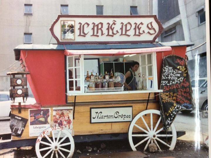 1076年マリオンクレープ渋谷公園通り店1号店