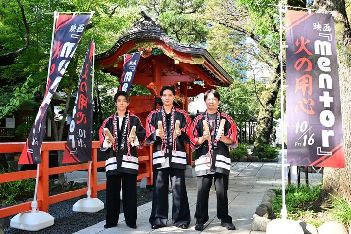 末澤誠也、磯村勇斗からの「完璧すぎる」大絶賛に大喜び！ 映画『mentor』イベントで魅せたW主演コンビの絆