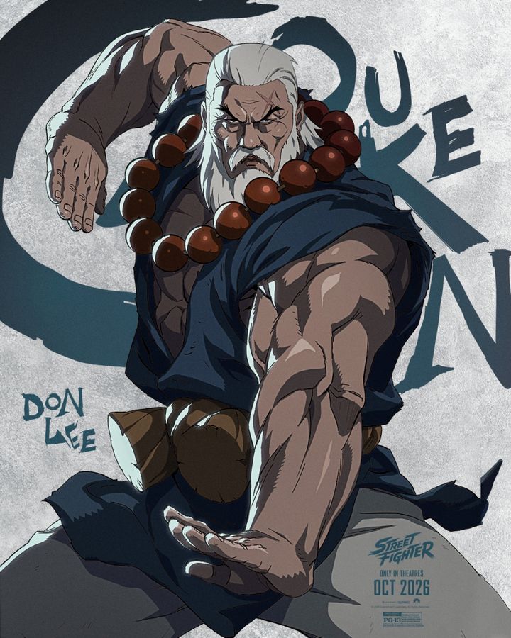 『ストリートファイター／ザ・ムービー』剛拳キャラクターポスター （C）2026 Capcom and Legendary. All Rights Reserved. width=