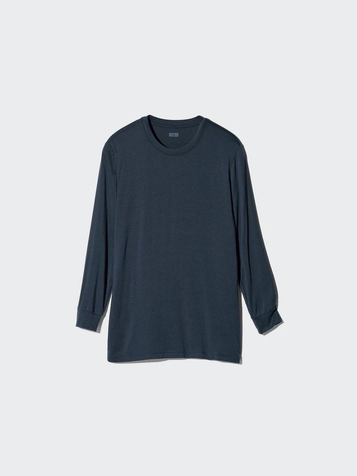 MEN ヒートテッククルーネックT¥1290