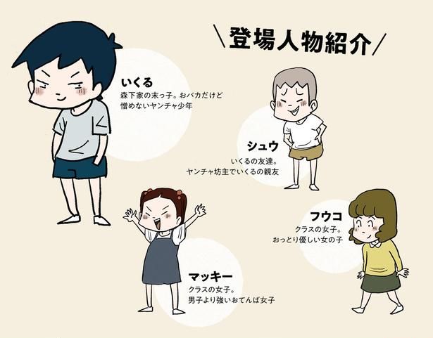登場人物紹介 （C）仲曽良ハミ／KADOKAWA