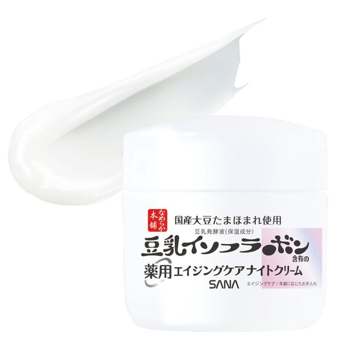 なめらか本舗 薬用リンクルナイトクリーム ホワイト［医薬部外品］50g 1210円（常盤薬品工業）