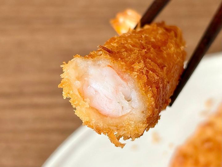ロピア：薄衣のエビフライ