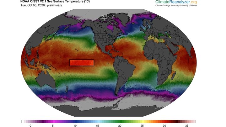 「最強のエルニーニョ」で海面水温が初めて「30℃超え」、観測史上最高に