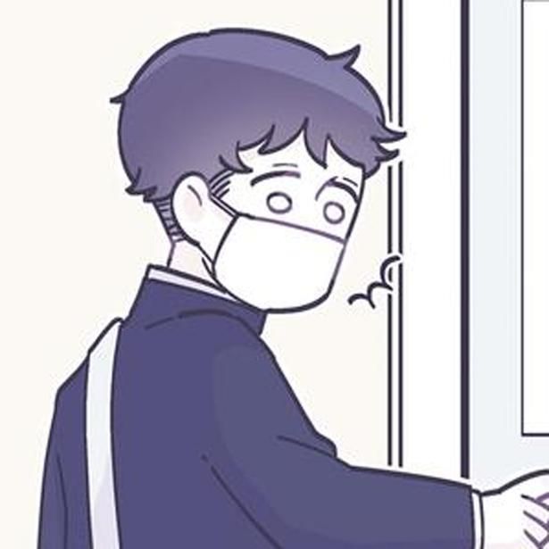 息子と男子学生の優しい交流 （C）るしこ／KADOKAWA