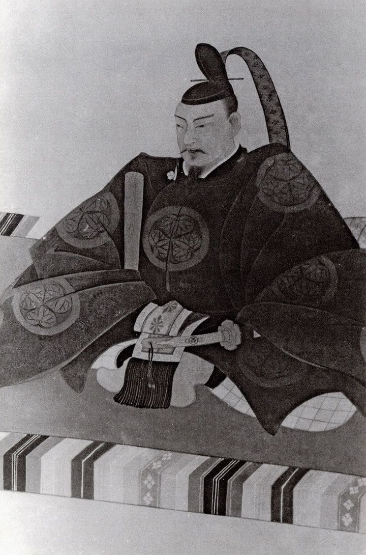 水戸徳川家の祖となった十一男・頼房の肖像画