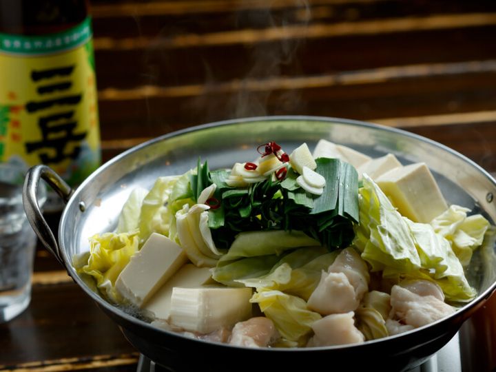 プロゴルファーも常連！寒い日のラウンド後に温かいもつ鍋はいかが？