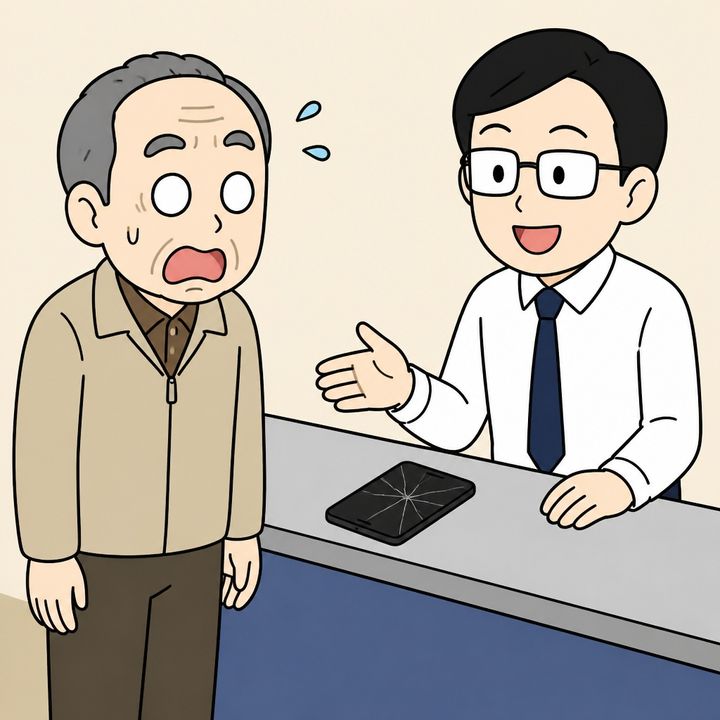 「責任者を呼べ」スマホの修理受付で怒鳴る男性客、店長なら要求が通ると思った客に返された言葉
