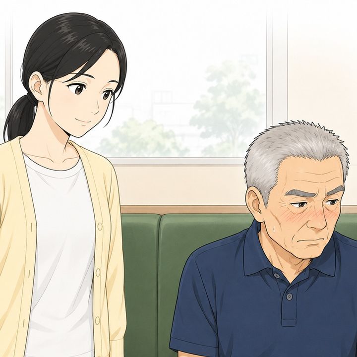 【漫画】「静かにしろ！」とフォークを落とした5歳の息子を怒鳴る隣の客。だが、私が差し出した紙ナプキンで説教が崩壊