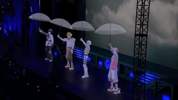 「Promised Future」Oriens(佐伯イッテツ、赤城ウェン、宇佐美リト、緋八マナ) (C)ANYCOLOR, Inc.