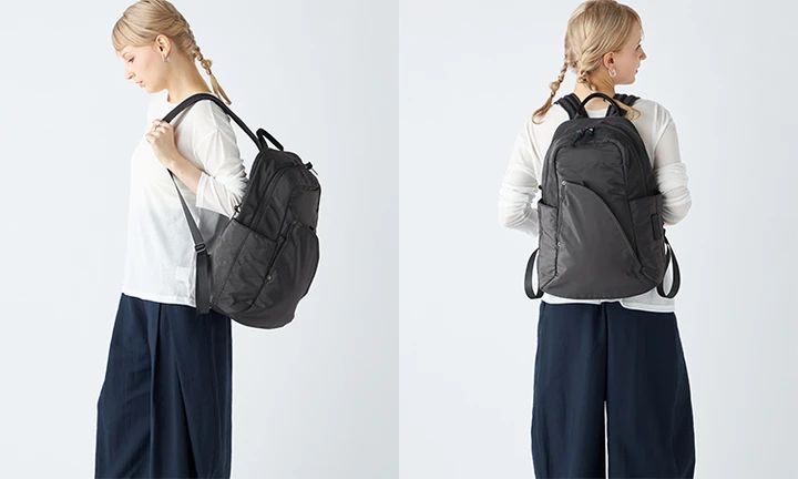 【Y'SACCS×MIZUNO】BACKPACK使用例