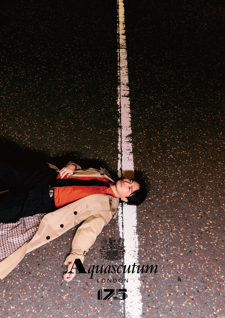 松本潤 「Aquascutum」 