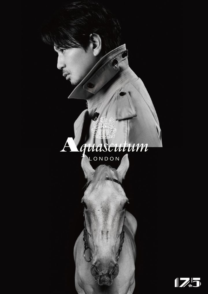 松本潤 「Aquascutum」 
