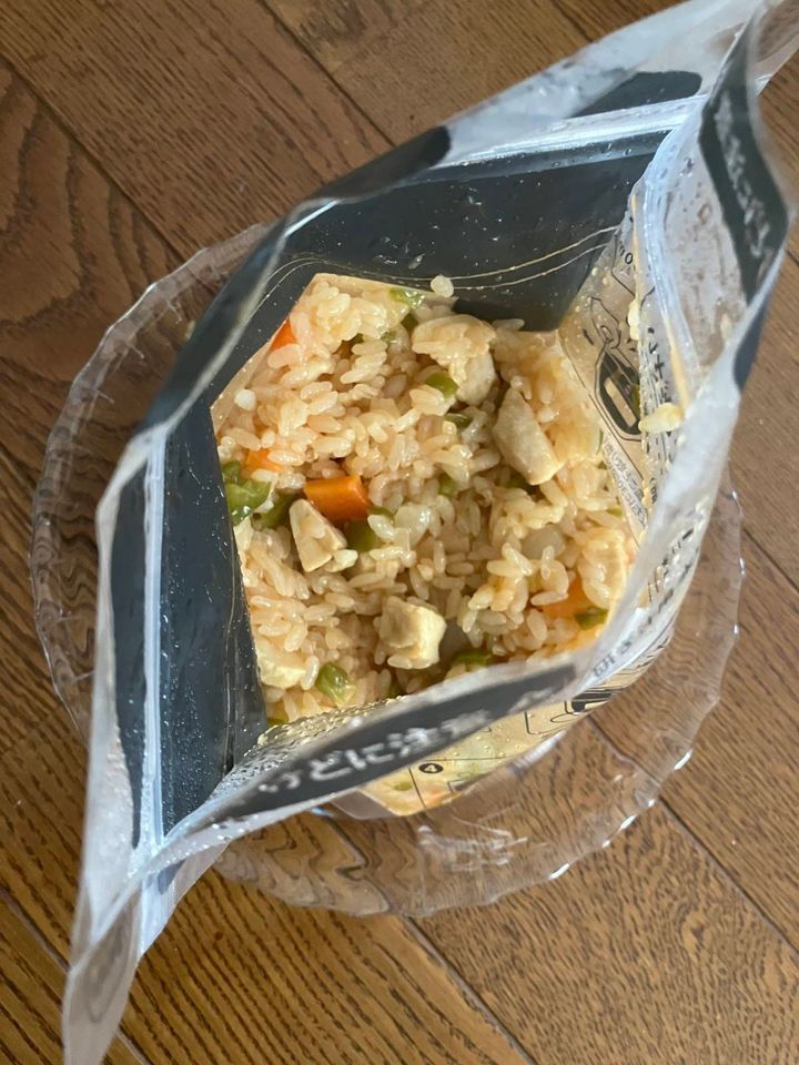 セリア：レンジで炊飯バッグ