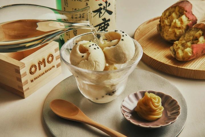 【芋】日本酒アフォガート OMO5東京大塚 by 星野リゾート（東京都・豊島区）