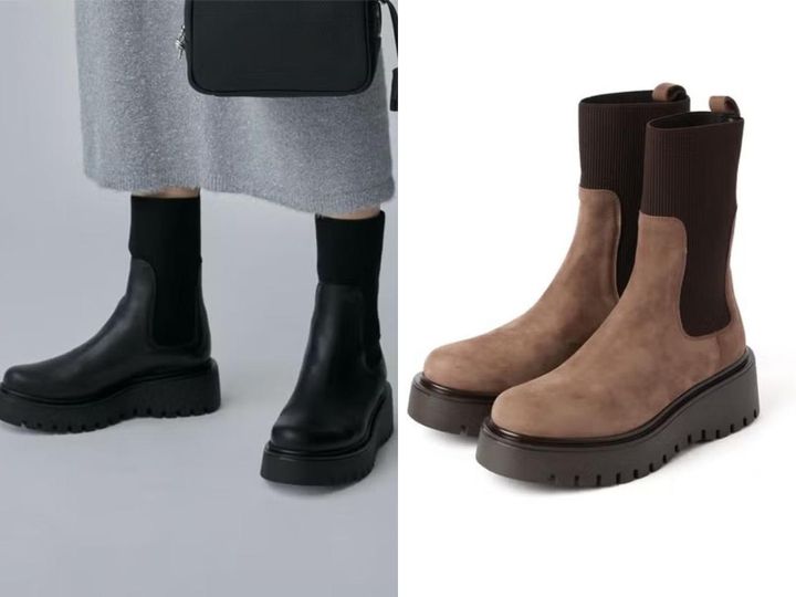画像: サイドゴアミドルブーツ各￥42,900【コルソローマノーベ】 出典：パリゴ