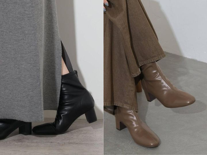 画像: 「RELUME ヒールストレッチブーツ」各￥13,200 出典：ジャーナル スタンダード レリューム