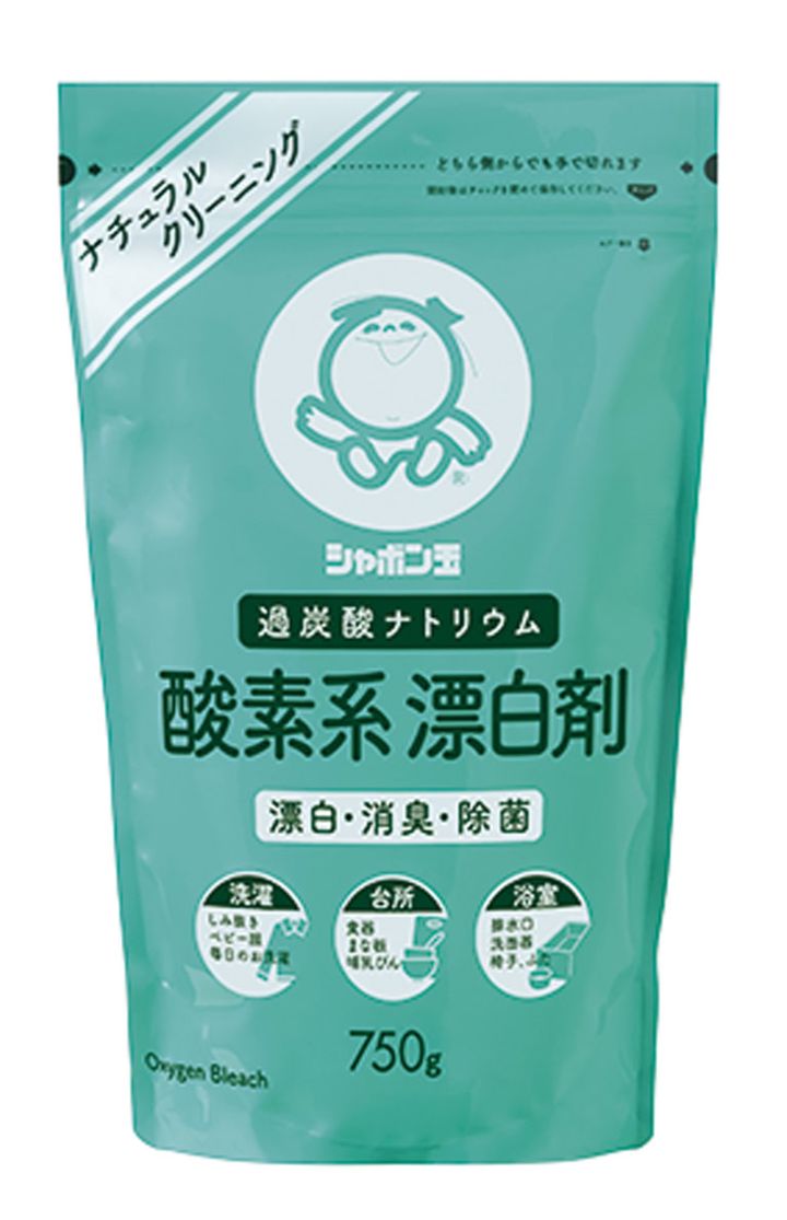 酸素系漂白剤 750g ¥572／シャボン玉石けん お客様相談室