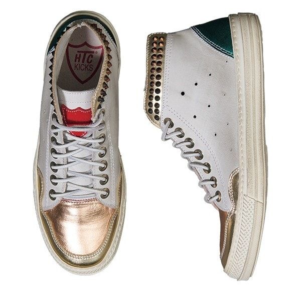 HTC［エイチティシー］のメタリックスニーカー（KICKS JOURNEY SNEAKER）