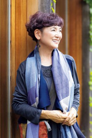 60代ファッションのお手本：江波戸玲子さん