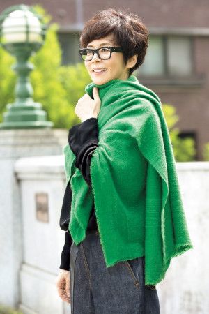 60代ファッションのお手本：徳田郁子さん