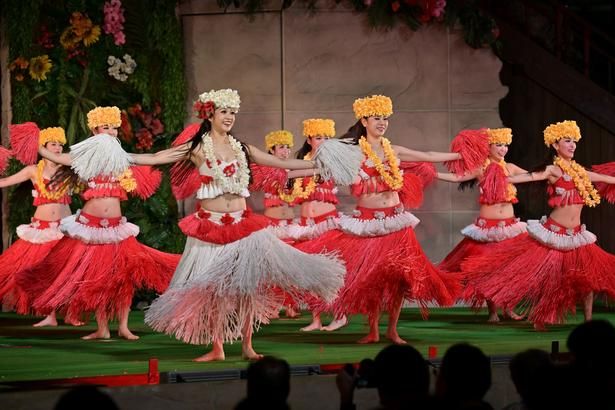 ショーには、小学生以下の子どもがステージに上がって一緒に踊れる体験コーナーもある
