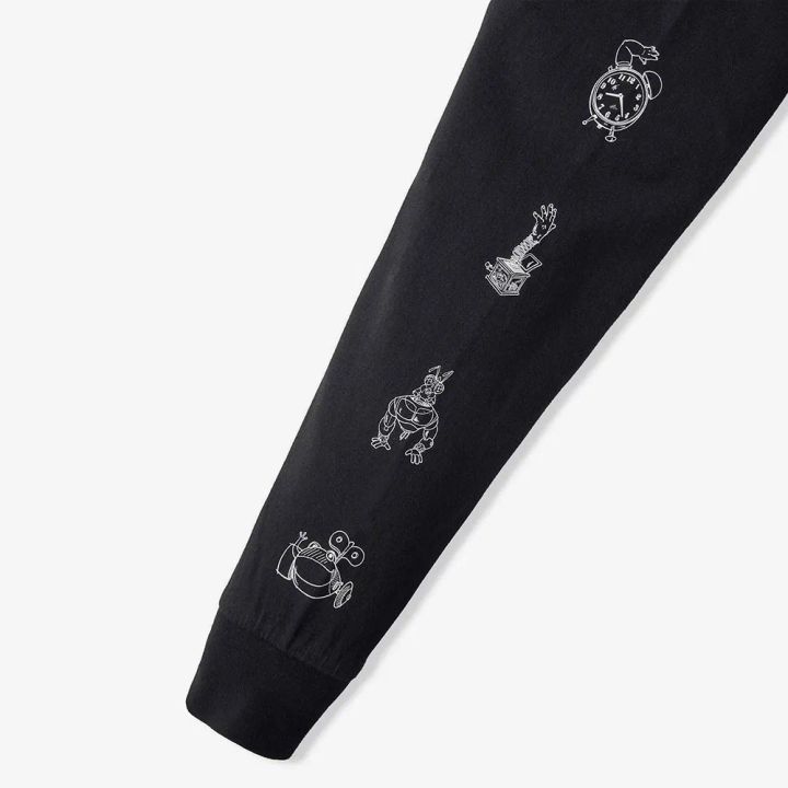 ユニセックスロングＴシャツ「シド／トイ・ストーリー」 袖デザイン2