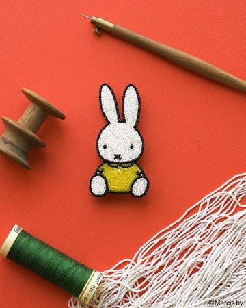 maison des perles、オートクチュール刺繍による「ミッフィー」のアクセサリー発売！