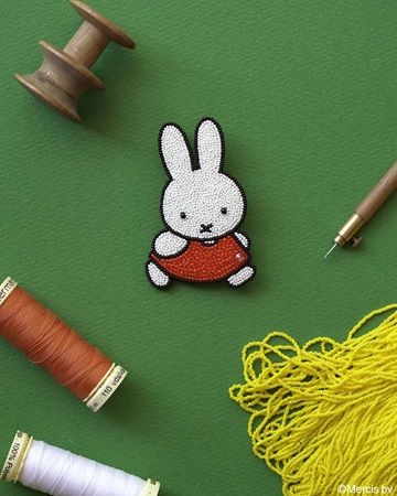maison des perles、オートクチュール刺繍による「ミッフィー」のアクセサリー発売！