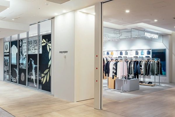 名古屋の「FRED PERRYタカシマヤゲートタワーモール」がリニューアル！店舗面積が従来の約2倍に