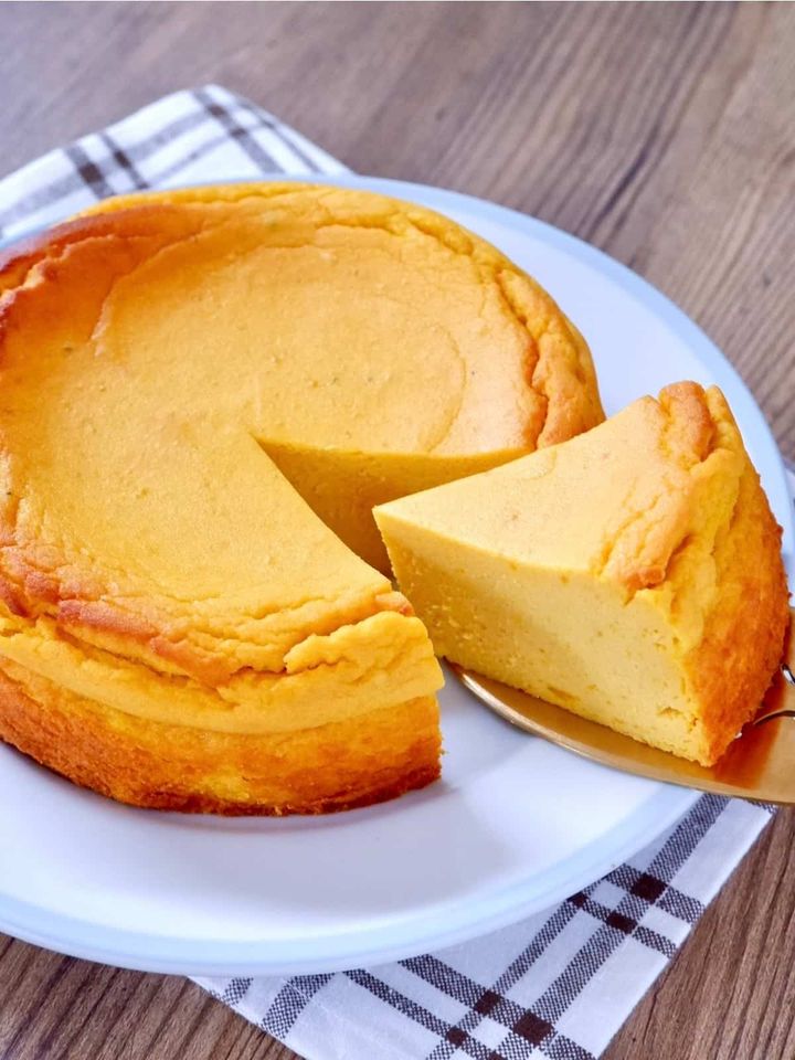 かぼちゃのお豆腐チーズケーキ
