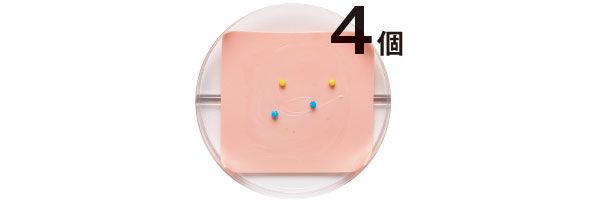 カネボウ、カラーシュガー4個